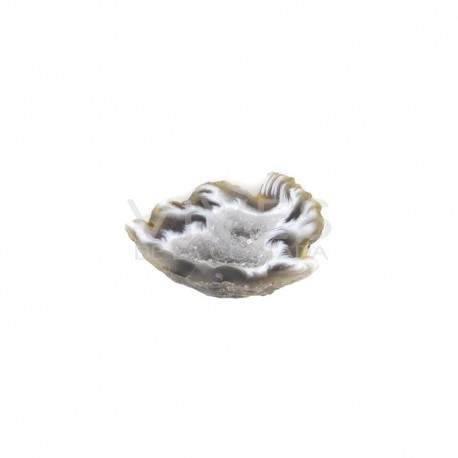 Mini geodo de ágata cristalizada