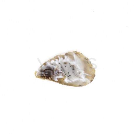 Mini geodo de ágata cristalizada