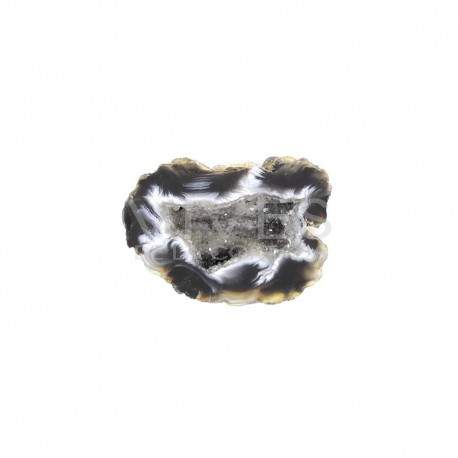 Mini geodo de ágata cristalizada (250g)