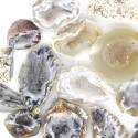 Mini geodo de ágata cristalizada (250g)