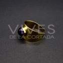 Anillo de Bronce con Amatista