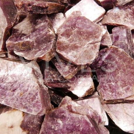 Lepidolite Rough Mica Extra (pack 500gr)