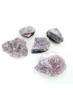 Lepidolite Mica Áspera Extra (embalagem de 500gr)