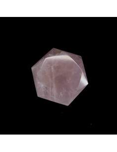 Estrellas talladas en Cuarzo Rosa