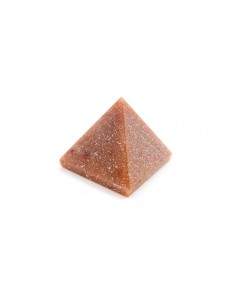 Pyramide de Jaspe brun 3x3cm