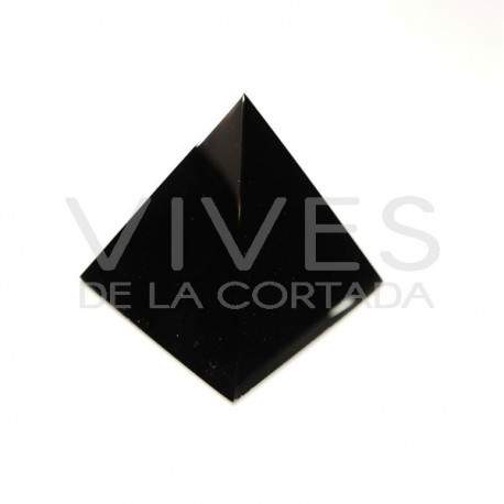 Pyramide d'obsidienne 4x4cm